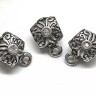 Бусина с петлёй 071 Бейл с узором 13*9,5*8,5мм античное серебро (литьё) Купить Бусина с петлёй 071 Бейл с узором 13*9,5*8,5мм античное серебро (литьё) с доставкой по России