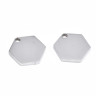 Подвеска Жетон 36 Гексагон шестиугольник 15*15*2мм цвет платины (Хирургическая сталь) Купить Подвеска Жетон 36 Гексагон шестиугольник 15*15*2мм цвет платины (Хирургическая сталь) с доставкой по России