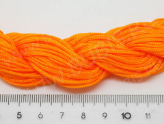 Нейлоновый шнур 09 1,5мм рыжий (1м)
