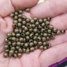 (СКИДКИ!!!) Бусина металлическая Шарик "Тыковка" 5*5*4,5мм античная бронза (Iron) (50шт.) Купить (СКИДКИ!!!) Бусина металлическая Шарик "Тыковка" 5*5*4,5мм античная бронза (Iron) (50шт.) с доставкой по России