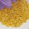(СКИДКИ!!!) Рондели 038 Дейзи 4,5*4,5*1,8мм золотистые (литьё) (50шт.) Купить (СКИДКИ!!!) Рондели 038 Дейзи 4,5*4,5*1,8мм золотистые (литьё) (50шт.) с доставкой по России