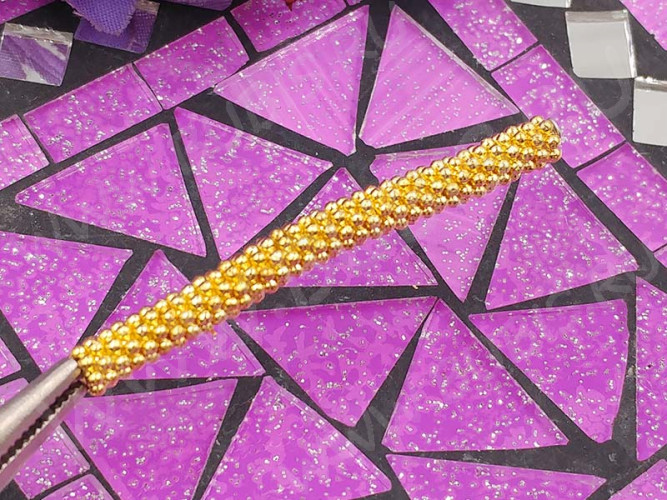 (СКИДКИ!!!) Рондели 038 Дейзи 4,5*4,5*1,8мм золотистые (литьё) (50шт.)