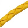 Шнур кожаный 05 кожзам плетёный круглый 3мм жёлтый (1м) Купить Шнур кожаный 05 кожзам плетёный круглый 3мм жёлтый (1м) с доставкой по России