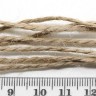 Купить Шпагат 02 джутовый 1,5-2мм св.коричневый (шнуры) (10м) с доставкой по России