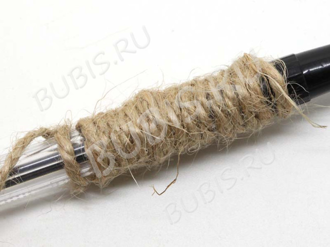 Шпагат 02 джутовый 1,5-2мм св.коричневый (шнуры) (10м)