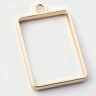 Подвеска Рамка 02 Прямоугольник 34*21*3,6мм матовая золотистая (литьё) Купить Подвеска Рамка 02 Прямоугольник 34*21*3,6мм матовая золотистая (литьё) с доставкой по России