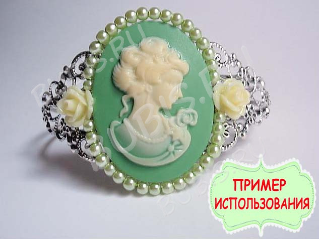 (ОПТ) Бусина "жемчуг" 3мм МИКС цветов (стекло) (500шт.)