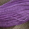 Купить (СКИДКИ!!!) Вощёный х/б шнур 1мм сиреневый (ок. 70м) с доставкой по России