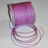 (СКИДКИ!!!) Вощёный х/б шнур 1мм сиреневый (ок. 70м) Купить (СКИДКИ!!!) Вощёный х/б шнур 1мм сиреневый (ок. 70м) с доставкой по России