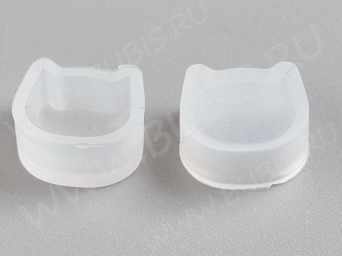 Молд 102 для эпоксидной смолы Морда Кошки маленькая 10*9*5мм (силикон)