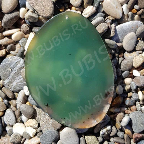 Кулон 1141 Срез Агата 77*57*4мм (камни)