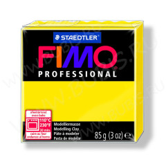 Полимерная глина FIMO Professional Чисто-желтый 8004-100 (85г)