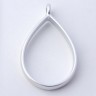 Подвеска Рамка 03 Капля 34*20,5*5,9мм матовая серебристая (литьё) Купить Подвеска Рамка 03 Капля 34*20,5*5,9мм матовая серебристая (литьё) с доставкой по России
