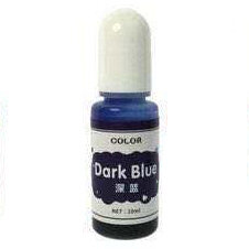 Краситель 01 Колер для смолы прозрачный Тёмно-Синий Dark Blue (Transparent Colorant)(10мл)