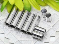 Магнитный замочек №35 для вклеивания 24*7*7мм цвет платины (Brass)