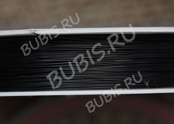 Проволока медная 02 толщина 0,2мм чёрная (Copper) (35м)