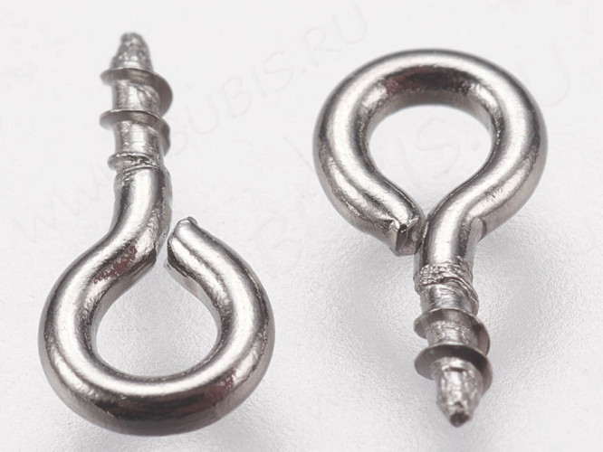 Штифт винтовой 11 8*4*1,2мм цвет платины (Хирургическая сталь) (10шт)