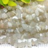 Крошка (галтовка) каменная 137 5-9мм Лунный камень белый натуральный (камни) (нить 40см) Купить Крошка (галтовка) каменная 137 5-9мм Лунный камень белый натуральный (камни) (нить 40см) с доставкой по России
