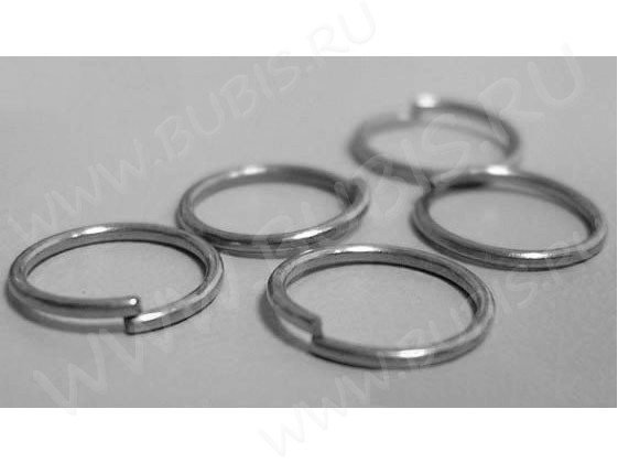 (КРУПНЫЙ ОПТ) Колечки обычные 9*0,7мм никель (Iron) (500гр)