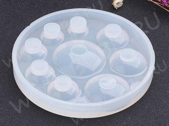 Молд 035 для эпоксидной смолы Кабошоны 83*10мм (силикон)