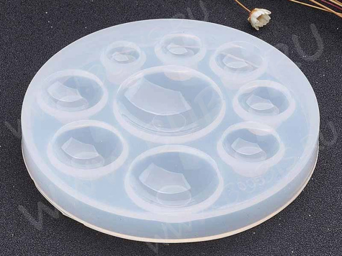 Молд 035 для эпоксидной смолы Кабошоны 83*10мм (силикон)