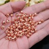 Рондели 092 Абакусы граненые 6*6*4мм розовое золото (акрил) (20шт.) Купить Рондели 092 Абакусы граненые 6*6*4мм розовое золото (акрил) (20шт.) с доставкой по России