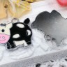 Купить Подвеска Корова 02 23,5*22*1,8мм бело-чёрная (цветные подвески) с доставкой по России