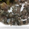 Крошка (галтовка) каменная 138 5-9мм Лунный камень серый натуральный (камни) (нить 40см) Купить Крошка (галтовка) каменная 138 5-9мм Лунный камень серый натуральный (камни) (нить 40см) с доставкой по России