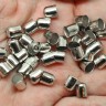 Купить Концевик 033 шапочка 7*6*6мм цвет платины (Iron) (10шт.) с доставкой по России