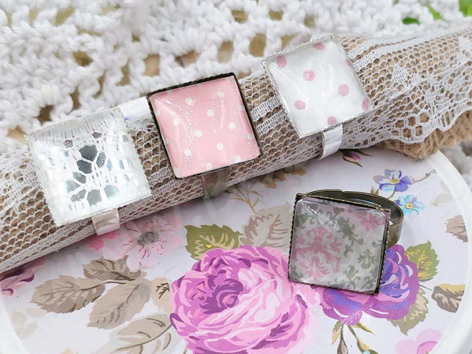 (СКИДКИ!!!) Кабошон стеклянный 38 Квадрат выпуклый 15*15*5мм прозрачный (стекло) (10шт)