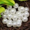 Купить Бусина Округлая 18 "Жемчуг" 8мм айвори (акрил) (20шт) с доставкой по России