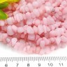 Крошка (галтовка) каменная 151 5-9мм Кварц тонир. ярко-розовый (камни) (нить 43-45см) Купить Крошка (галтовка) каменная 151 5-9мм Кварц тонир. ярко-розовый (камни) (нить 43-45см) с доставкой по России