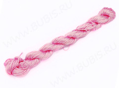 Нейлоновый шнур 04 1мм яр.розовый (1м)