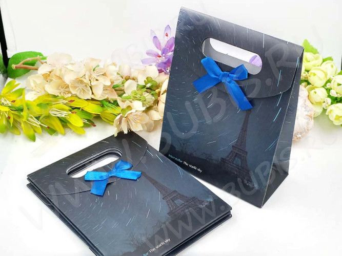 Сумочка подарочная 29 на липучке 16,5*12,5*6см (упаковка)