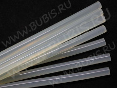 Клей 06 Стержень для маленького термопистолета 250*7мм прозрачный (инструменты для бижутерии)