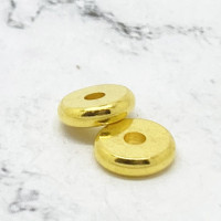 Рондели 103 Шайбочки 8*8*2мм золотистые (Brass)  