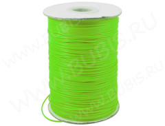 Вощёный полиэстеровый шнур "корейский" 0,5мм салатовый (1м)