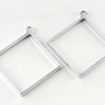 Подвеска Рамка 06 Ромб 48*44*3,6мм цвет платины (литьё) Купить Подвеска Рамка 06 Ромб 48*44*3,6мм цвет платины (литьё) с доставкой по России