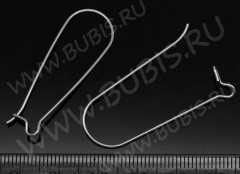 Швензы-петли №12 39*13,5*0,75мм цвет платины (Хирургическая сталь) (1 пара)
