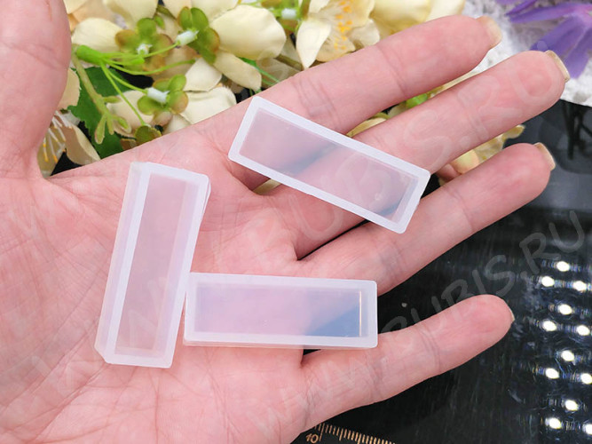 Молд 136 для эпоксидной смолы 43*15*10мм Буква I (силикон)