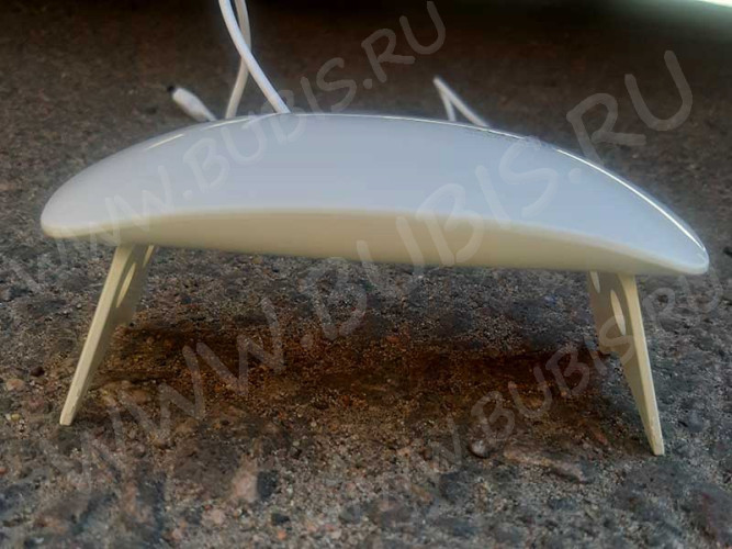 УФ лампа 09 6Вт 6 LED складная мини белая (инструменты для смолы)