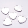 Подвеска-сеттинг Сердечко (сеттинг 30*30мм) 33*31*2мм цвет платины (Хирургическая сталь) Купить Подвеска-сеттинг Сердечко (сеттинг 30*30мм) 33*31*2мм цвет платины (Хирургическая сталь) с доставкой по России