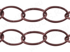 Цепочка I014 огромное овальное звено 18*12мм античная медь (Iron) (50см)