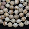 Купить (ОПТ) Бусина округлая 8мм Яшма Пейзажная (камни) (НИТЬ) с доставкой по России