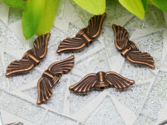 Бусина 187 Крылья 13 3D 21*6,5*2,5мм античная медь (литьё)