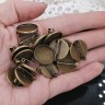 Основа (заготовка) для броши №111 булавка с сеттингом 18мм Круг 19,5*19,5*7,5мм античная бронза (Iron) Купить Основа (заготовка) для броши №111 булавка с сеттингом 18мм Круг 19,5*19,5*7,5мм античная бронза (Iron) с доставкой по России