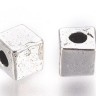 Бусина 197 Кубик маленький 4*4*4мм античное серебро (литьё) (10шт.) Купить Бусина 197 Кубик маленький 4*4*4мм античное серебро (литьё) (10шт.) с доставкой по России