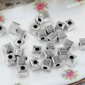 Бусина 197 Кубик маленький 4*4*4мм античное серебро (литьё) (10шт.) Купить Бусина 197 Кубик маленький 4*4*4мм античное серебро (литьё) (10шт.) с доставкой по России